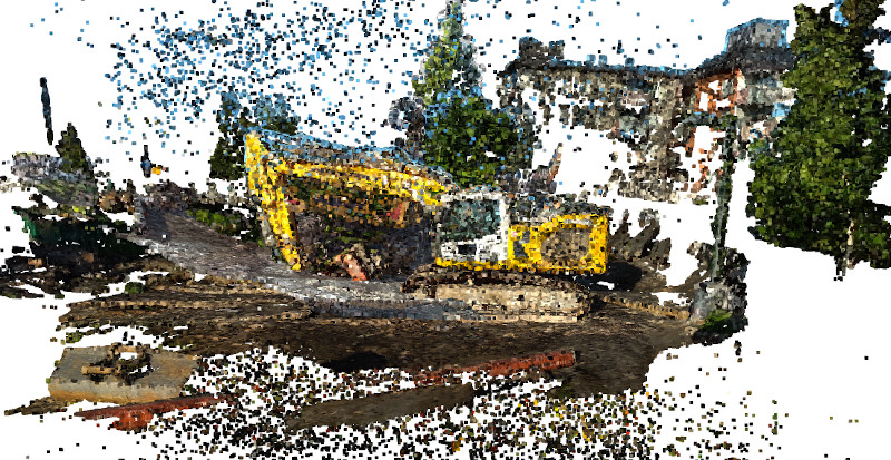 “Original point cloud”